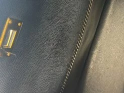 Hermes Black Epsom Leather Gold Hardware Kelly Sellier 35 Bag For Women -Deals Hermes Store luxury women hermes used handbags p381630 014