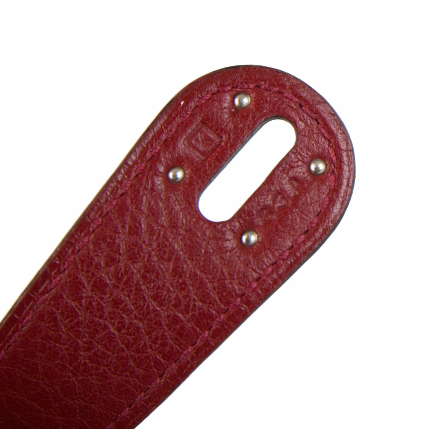 Hermes Red Clemence Leather Lindy 34 Bag For Women 8 Hermes Red Clemence Leather Lindy 34 Bag For Women - Image 6