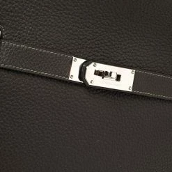 Hermes Vert Gris Clemence Leather Palladium Hardware Jypsiere 37 Bag For Women -Deals Hermes Store luxury women hermes used handbags p384390 003