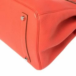 Hermes Rouge Pivoine Togo Leather Palladium Hardware Birkin 35 Bag For Women -Deals Hermes Store luxury women hermes used handbags p387205 1612350707 012