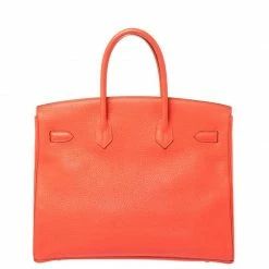 Hermes Rouge Pivoine Togo Leather Palladium Hardware Birkin 35 Bag For Women -Deals Hermes Store luxury women hermes used handbags p387205 1612350710 013