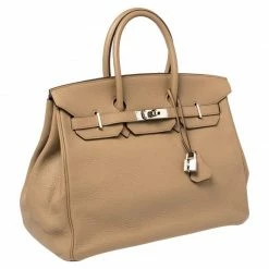 Hermes Cardamome Taurillon Clemence Leather Palladium Hardware Birkin 35 Bag For Women -Deals Hermes Store luxury women hermes used handbags p388163 1614486508 007
