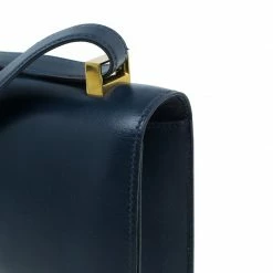 Hermes Blue De Malte Epsom Calfskin Box Constance Shoulder Bag For Women -Deals Hermes Store luxury women hermes used handbags p38899 0006