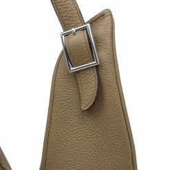 Hermes Beige Clemence Leather Massai Shoulder Bag For Women 23 Hermes Beige Clemence Leather Massai Shoulder Bag For Women -Deals Hermes Store luxury women hermes used handbags p38912 006