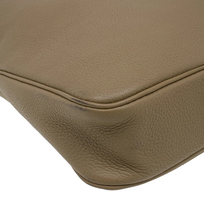 Hermes Beige Clemence Leather Massai Shoulder Bag For Women 14 Hermes Beige Clemence Leather Massai Shoulder Bag For Women - Image 12