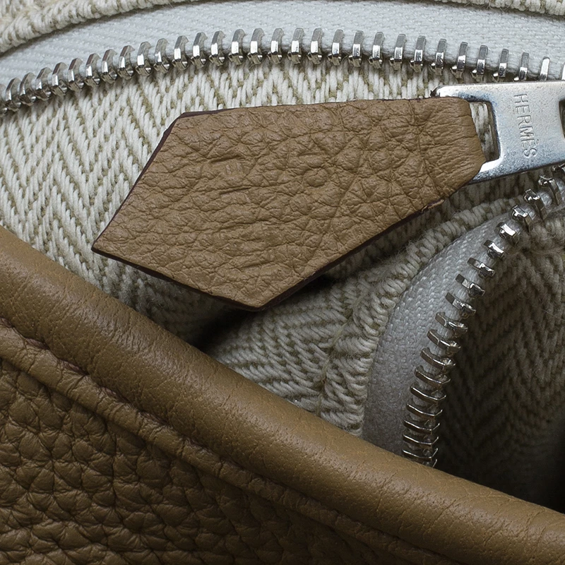 Hermes Beige Clemence Leather Massai Shoulder Bag For Women 15 Hermes Beige Clemence Leather Massai Shoulder Bag For Women - Image 13