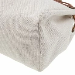 HERMES Beige Herbag Cabas GM 2 In 1 Shoulder Bag For Women -Deals Hermes Store luxury women hermes used handbags p39575 011