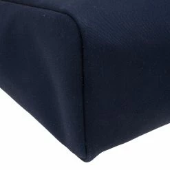 HERMES Navy Blue Herbag Cabas GM 2 In 1 Shoulder Bag For Women -Deals Hermes Store luxury women hermes used handbags p39576 012