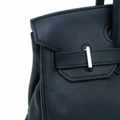 Hermes Black Leather Birkin 30 For Women -Deals Hermes Store luxury women hermes used handbags p39879 007