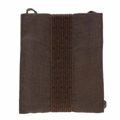 Hermes Herline Brown Canvas Cross-body Pouch Pochette For Women -Deals Hermes Store luxury women hermes used handbags p40210 0004