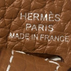 Hermes Gold Clemence Leather Evelyne TPM Bag For Women -Deals Hermes Store luxury women hermes used handbags p402365 009