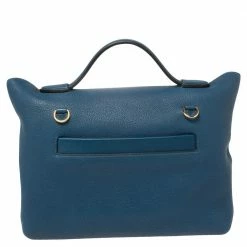 Hermes Deep Blue Togo Leather Gold Hardware 24/24 29 Bag For Women -Deals Hermes Store luxury women hermes used handbags p403706 001