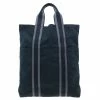 Hermes Black Canvas Fourre-Tout Shopping Bag Tote For Women -Deals Hermes Store luxury women hermes used handbags p40495 001