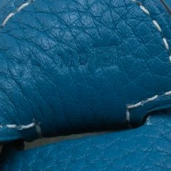 Hermes Blue Clemence Leather Evelyne III GM For Women -Deals Hermes Store luxury women hermes used handbags p40708 014