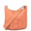 Hermes Rose Tea Taurillon Clemence Leather Evelyne III PM Bag For Women 2 Hermes Rose Tea Taurillon Clemence Leather Evelyne III PM Bag For Women -Deals Hermes Store luxury women hermes used handbags p407680 007
