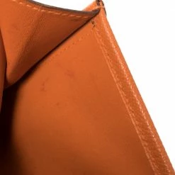 Hermes Orange Epsom Leather Elan Jige 29 Clutch For Women 25 Hermes Orange Epsom Leather Elan Jige 29 Clutch For Women -Deals Hermes Store luxury women hermes used handbags p408125 012