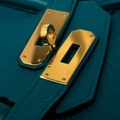 Hermes Cobalt Taurillion Clemence Leather Gold Hardware Birkin 35 Bag For Women -Deals Hermes Store luxury women hermes used handbags p411506 008
