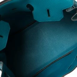 Hermes Cobalt Taurillion Clemence Leather Gold Hardware Birkin 35 Bag For Women -Deals Hermes Store luxury women hermes used handbags p411506 011