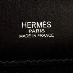 Hermes Black Box Calf Leather Palladium Hardware Kelly Longue Clutch 34 For Women -Deals Hermes Store luxury women hermes used handbags p411580 016