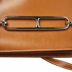 Hermes Natural Sable Veau Butler Leather Palladium Hardware Roulis 24 Bag For Women -Deals Hermes Store luxury women hermes used handbags p413525 010