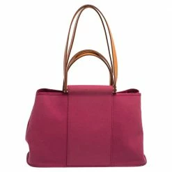 Hermes Tosca Toile Canvas Cabag Elan Tote For Women