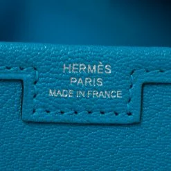 Hermes Hermés Bleu Zanzibar Chevre Leather Elan Jige 29 Clutch For Women -Deals Hermes Store luxury women hermes used handbags p416426 014