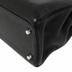 Hermes Hermés Noir Togo Leather Palladium Hardware Kelly Retourne 32 Bag For Women 26 Hermes Hermés Noir Togo Leather Palladium Hardware Kelly Retourne 32 Bag For Women -Deals Hermes Store luxury women hermes used handbags p416438 009