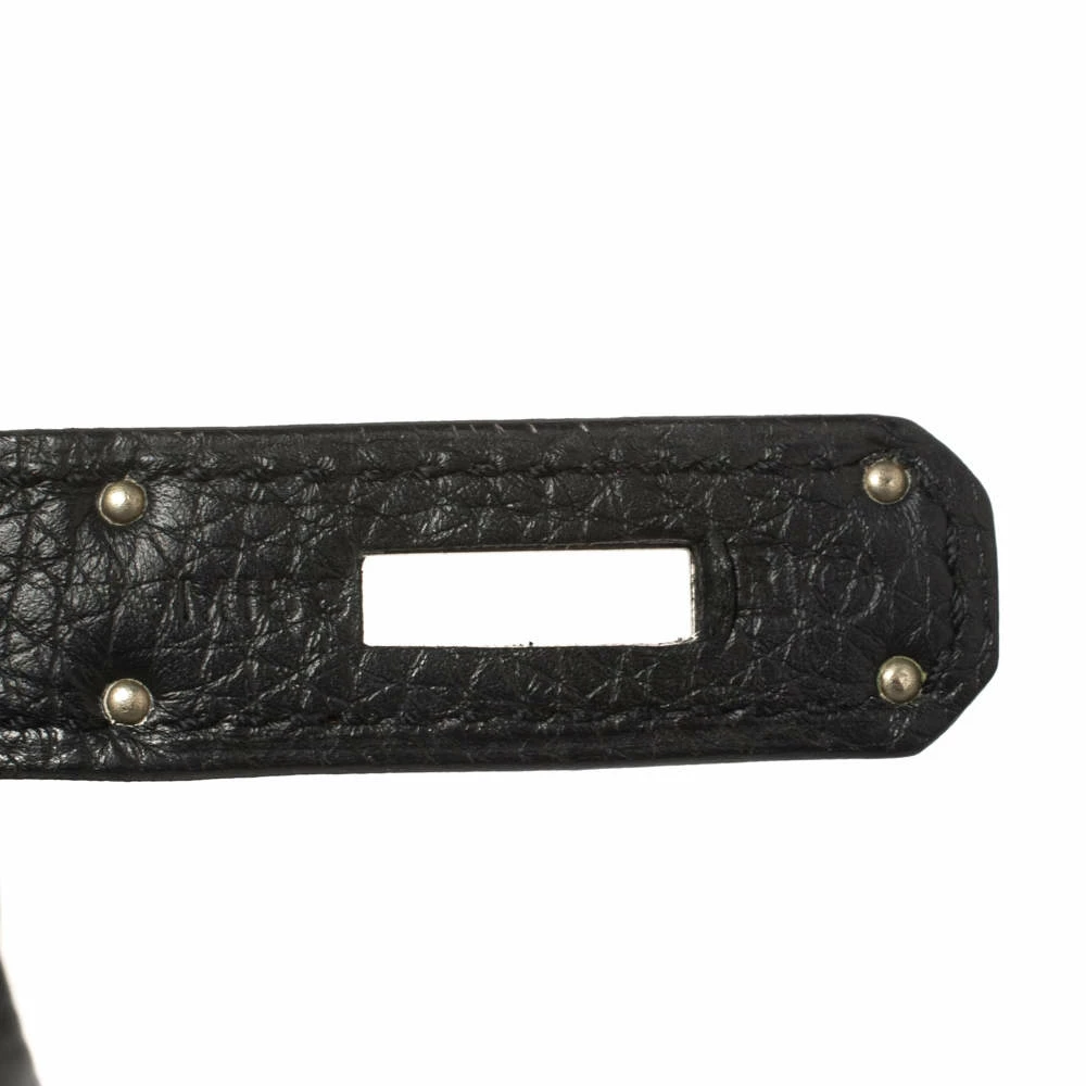Hermes Hermés Noir Togo Leather Palladium Hardware Kelly Retourne 32 Bag For Women 8 Hermes Hermés Noir Togo Leather Palladium Hardware Kelly Retourne 32 Bag For Women - Image 6