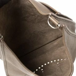 Hermes Etoupe Togo Leather Evelyne III GM Bag For Women 20 Hermes Etoupe Togo Leather Evelyne III GM Bag For Women -Deals Hermes Store luxury women hermes used handbags p416489 013