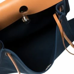 Hermes Bleu De Malte/Natural Canvas And Leather Herbag Zip 31 Bag For Women 19 Hermes Bleu De Malte/Natural Canvas And Leather Herbag Zip 31 Bag For Women -Deals Hermes Store luxury women hermes used handbags p416587 013