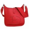 Hermes Rouge Casaque Togo Evelyne PM I For Women -Deals Hermes Store luxury women hermes used handbags p41827 001