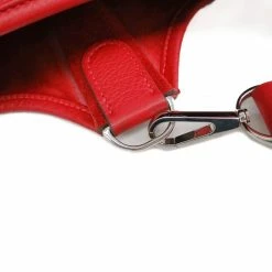 Hermes Rouge Casaque Togo Evelyne PM I For Women -Deals Hermes Store luxury women hermes used handbags p41827 005