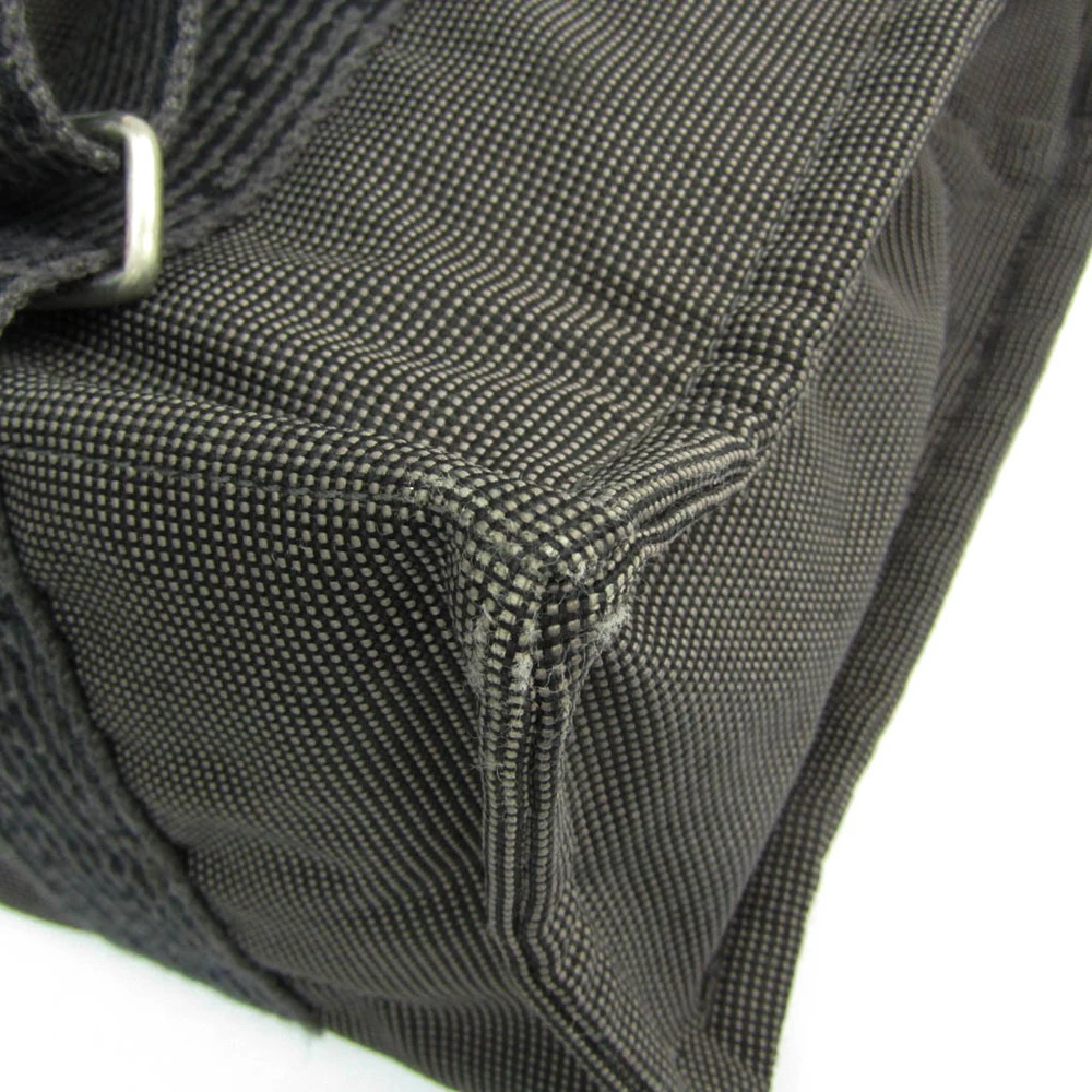 Hermes Black Canvas Herline Backpack For Women 12 Hermes Black Canvas Herline Backpack For Women - Image 10