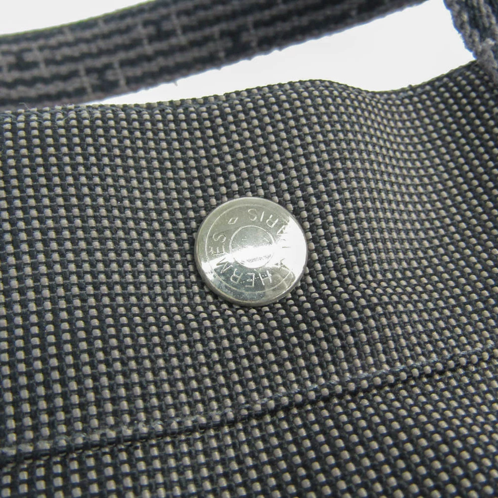 Hermes Black Canvas Herline Backpack For Women 11 Hermes Black Canvas Herline Backpack For Women - Image 9