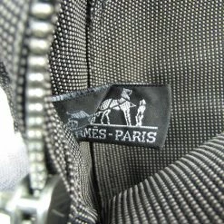 Hermes Black Canvas Herline Backpack For Women 16 Hermes Black Canvas Herline Backpack For Women -Deals Hermes Store luxury women hermes used handbags p419210 006