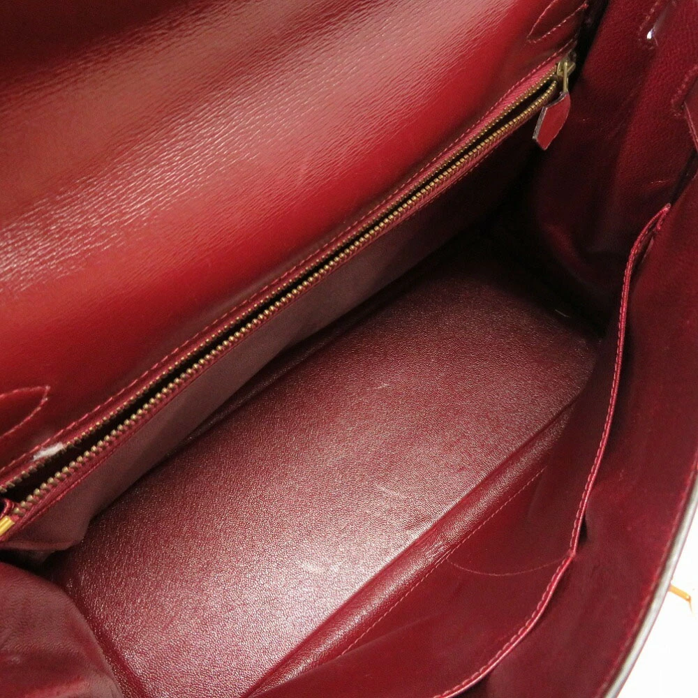 Hermes Red Box Leather Kelly Retourne 32 Bag For Women 6 Hermes Red Box Leather Kelly Retourne 32 Bag For Women - Image 4