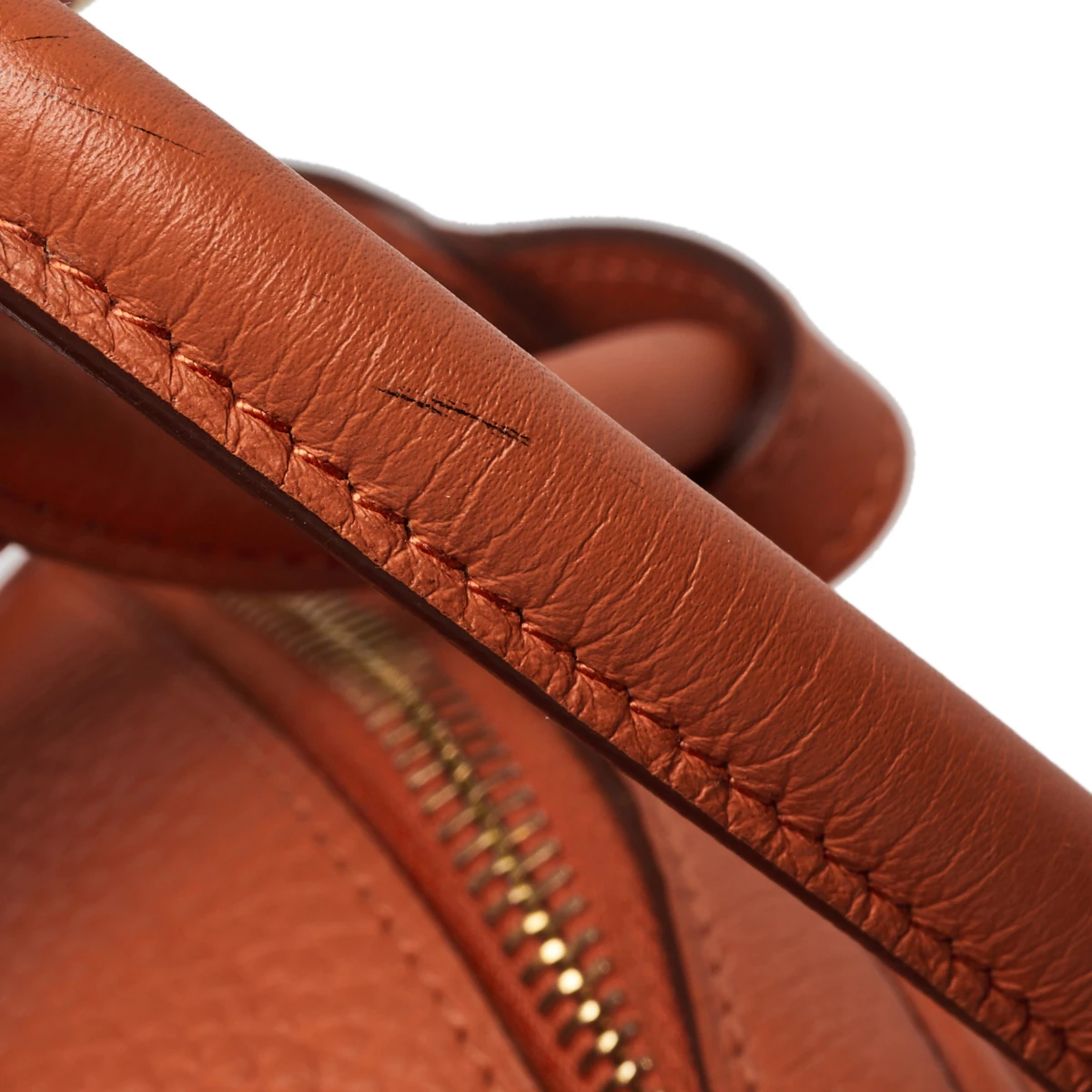 Hermes Orange Taurillon Clemence Leather Lindy 30 Bag For Women 8 Hermes Orange Taurillon Clemence Leather Lindy 30 Bag For Women - Image 6