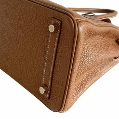 Hermes Hermès Gold Veau Togo Birkin 25 Bag For Women 21 Hermes Hermès Gold Veau Togo Birkin 25 Bag For Women -Deals Hermes Store luxury women hermes used handbags p423923 007