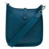 Hermes Blue De Presse Clemence Evelyne II TPM Bag For Women