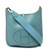 Hermes Ciel Epsom Leather Evelyne I PM Bag For Women -Deals Hermes Store luxury women hermes used handbags p428774 008