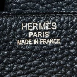 Hermes Black Clemence Leather Gold Hardware Birkin 35 Bag For Women -Deals Hermes Store luxury women hermes used handbags p428779 011