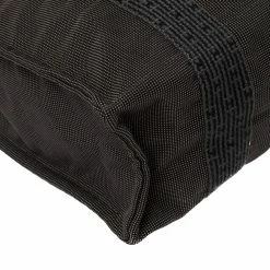 Hermes Dark Grey Canvas Herline PM Travel Backpack For Women -Deals Hermes Store luxury women hermes used handbags p429423 011