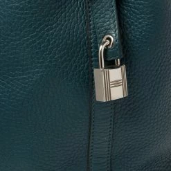 Hermes Malachite Clemence Leather Picotin Lock 18 Bag For Women -Deals Hermes Store luxury women hermes used handbags p432105 004
