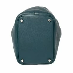 Hermes Malachite Clemence Leather Picotin Lock 18 Bag For Women -Deals Hermes Store luxury women hermes used handbags p432105 014