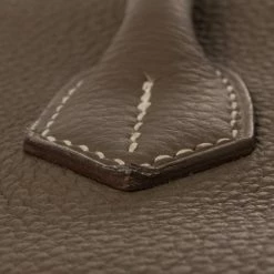 Hermes Etoupe Grey Togo Leather Palladium Hardware Birkin 35 Bag For Women -Deals Hermes Store luxury women hermes used handbags p436888 015