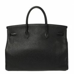 Hermes Black Togo Leather Gold Hardware Birkin 40 Bag For Women -Deals Hermes Store luxury women hermes used handbags p436898 001