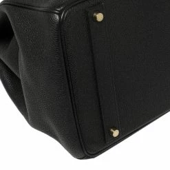 Hermes Black Togo Leather Gold Hardware Birkin 40 Bag For Women -Deals Hermes Store luxury women hermes used handbags p436898 005