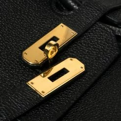 Hermes Black Togo Leather Gold Hardware Birkin 40 Bag For Women -Deals Hermes Store luxury women hermes used handbags p436898 009