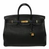 Hermes Black Togo Leather Gold Hardware Birkin 40 Bag For Women -Deals Hermes Store luxury women hermes used handbags p436898 010