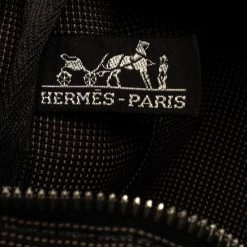 Hermes Grey Canvas Herline GM Tote Bag For Women -Deals Hermes Store luxury women hermes used handbags p437164 004